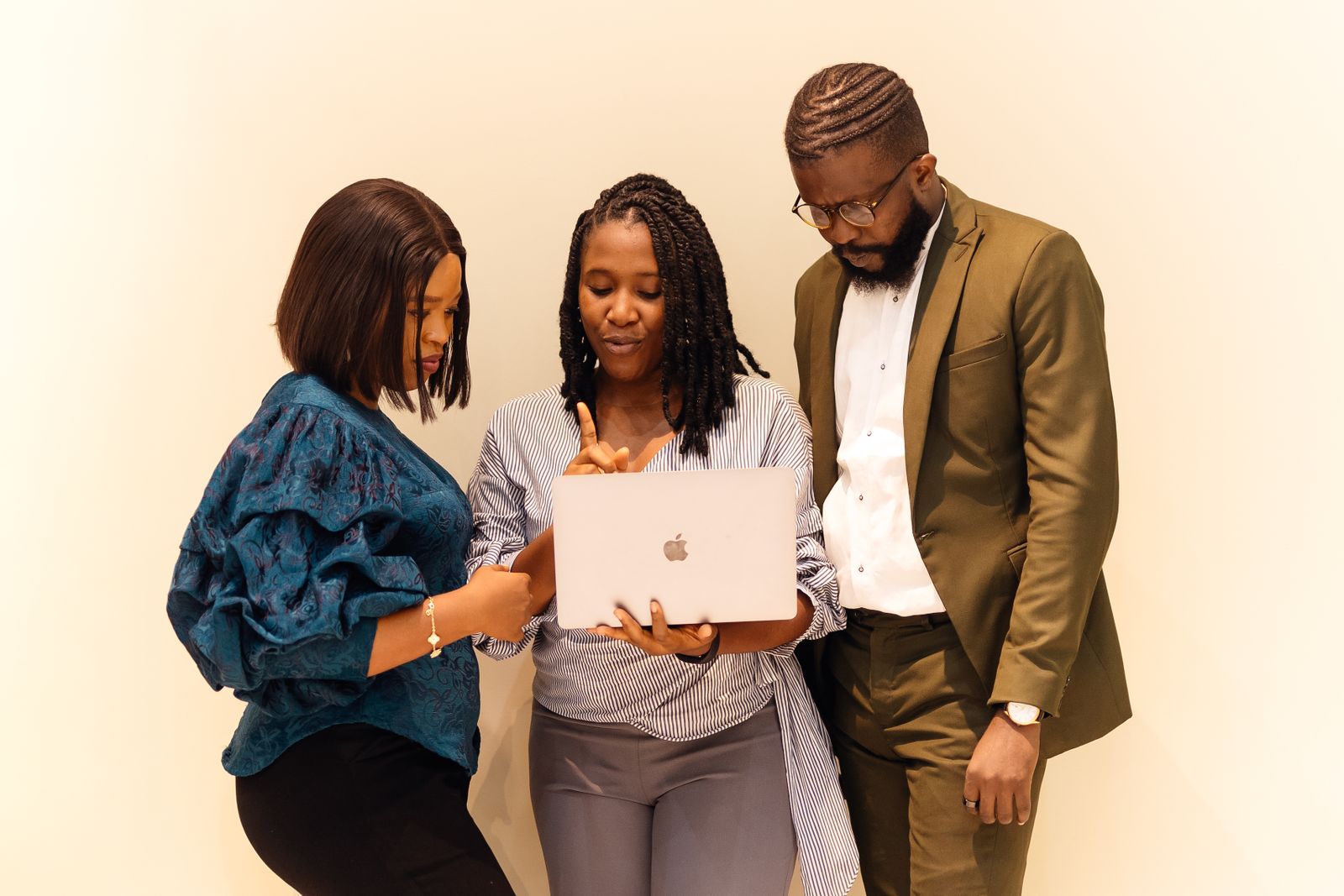 Primewit consultants reviewing outcomes with a client